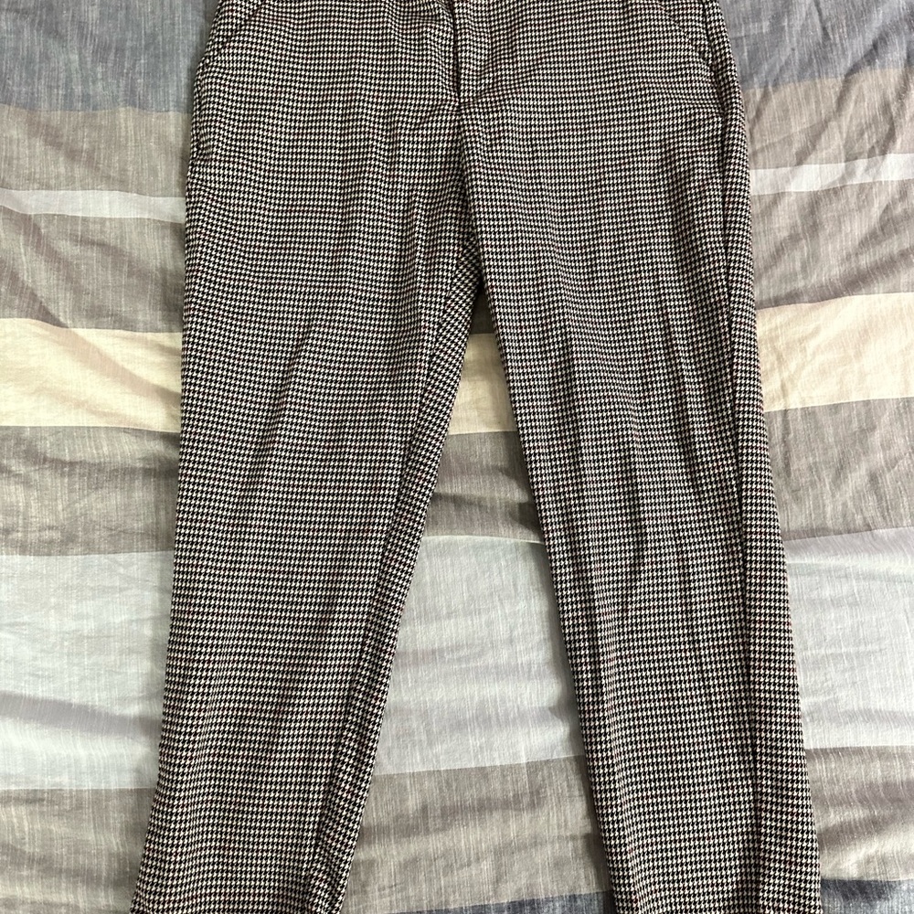 a new day Black, White, and Maroon Dress Pants
